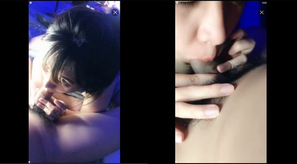 Livestream khi bạn gái bú mút